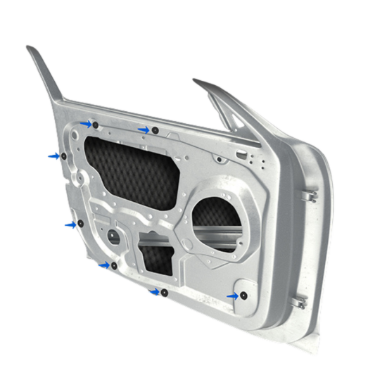 Clip Damper(clips ταπετσαρίας) Clip Damper(clips ταπετσαρίας)