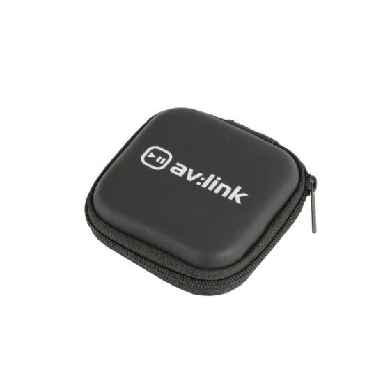 AvLink EMBT1-BLK Bluetooth Μεταλλικά Μαγνητικά Ακουστικά