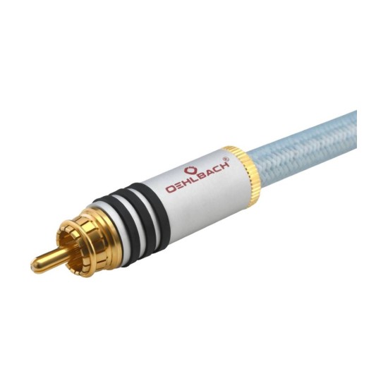 Oehlbach Series 2 High End Διπλό NF RCA Καλώδιο 0.50m ( Τεμάχιο)