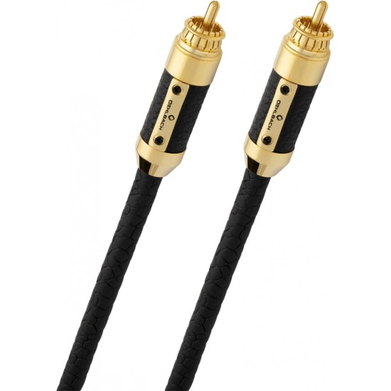 Oehlbach Black Connection Master High End Διπλό NF RCA Καλώδιο 1m ( Τεμάχιο)