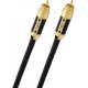 Oehlbach Black Connection Master High End Διπλό NF RCA Καλώδιο 1m ( Τεμάχιο)