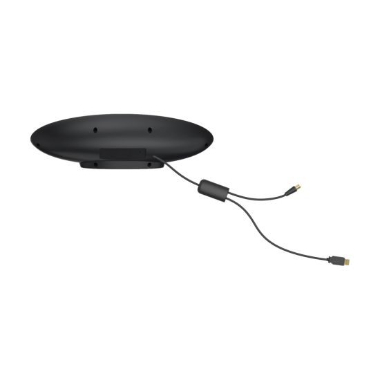 Oehlbach Scope Oval Εσωτερική Κεραία Τηλεόρασης για DVB-T2 Μαύρο (Τεμάχιο)