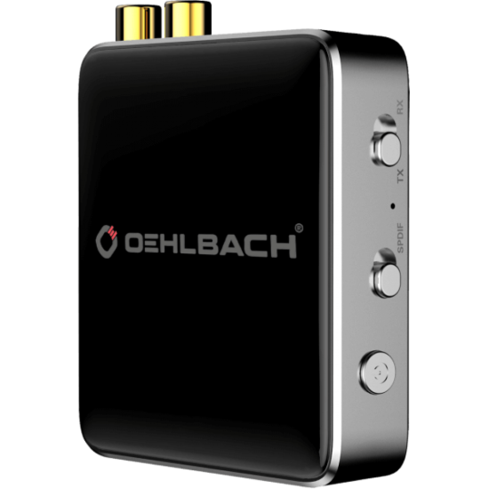 Oehlbach BTR Evolution 5.0 Πομπός / Δέκτης Bluetooth® 2 x RCA Ασημί (Τεμάχιο)