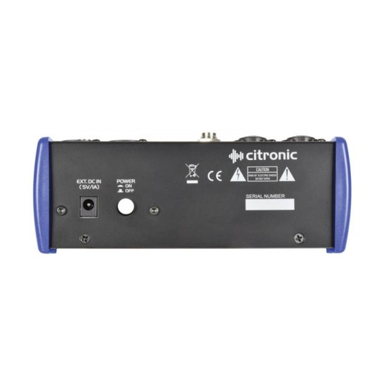 Citronic CSD-4 Compact Κονσόλα Μίξης 4 Καναλιών με Bluetooth και Εφέ DSP