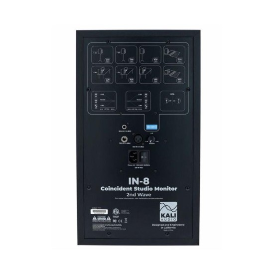 Kali Audio IN-8B 2nd Wave 3-way Studio Monitor 8" 140W RMS Black (Τεμάχιο)