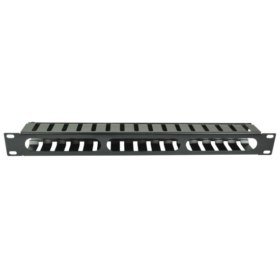 Adastra 19CM-1U Κανάλι Διαχείρισης Καλωδίων για RACK (Τεμάχιο)