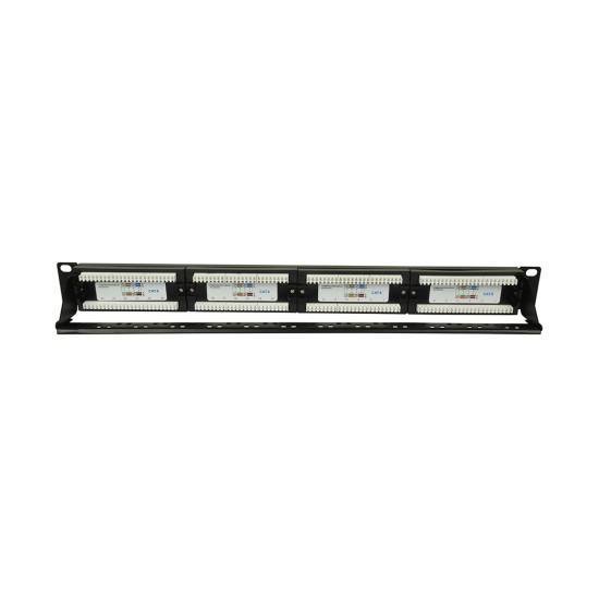 Adastra CAT6-24IDC Rackmount IDC Patch Panel 24-Port (Τεμάχιο)