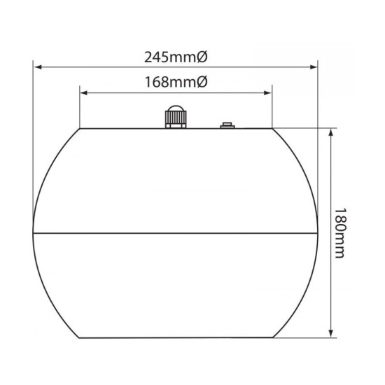 Adastra PS50 Κρεμαστό Ηχείο Οροφής 5" 20W RMS Λευκό (Τεμάχιο)