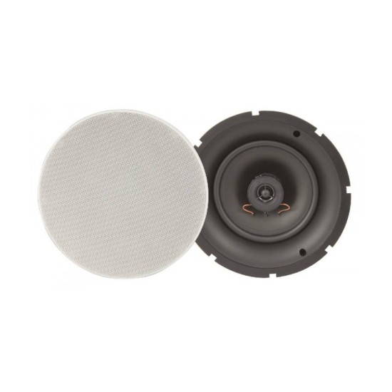 Adastra AD-SL6 Χωνευτό Ηχείο Οροφής 6.5'' 40W RMS Λευκό (Ζεύγος)