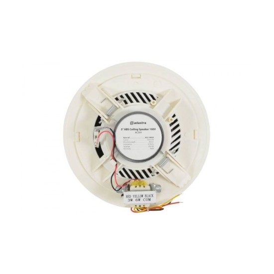 Adastra AD-AC56V Χωνευτό Ηχείο Οροφής 5'' 6W RMS Λευκό (Τεμάχιο)