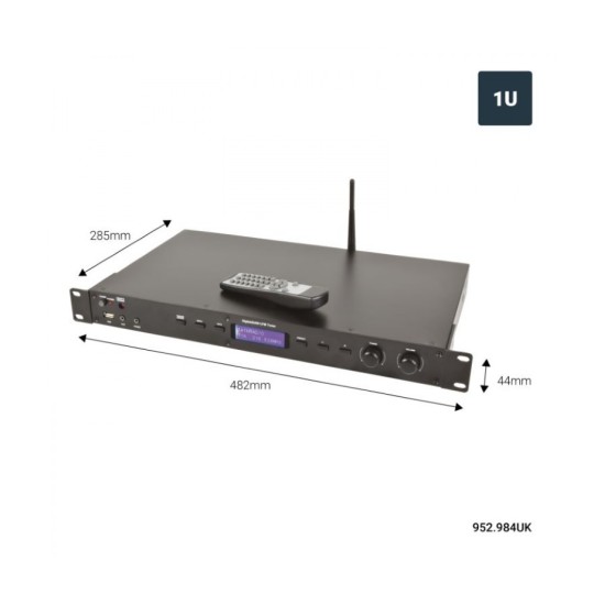 Adastra AS-4 Πηγή Ήχου με Ψηφιακό δέκτη DAB+, FM, USB, Aux και Bluetooth (Τεμάχιο)