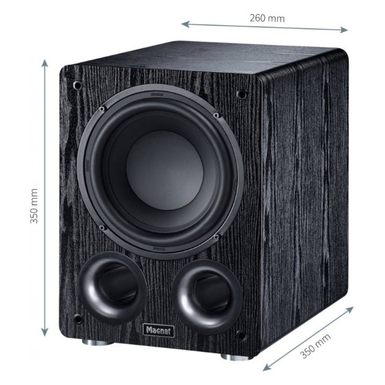 Magnat Alpha RS 8 Ενεργό Subwoofer 8" 80 RMS Μαύρο (Τεμάχιο)