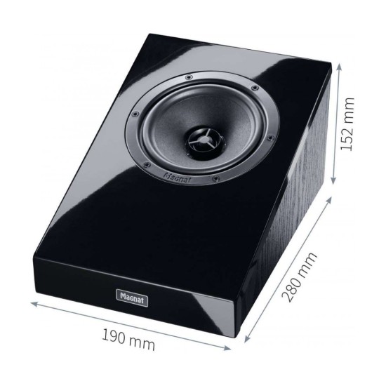 Magnat ATM 202 Πρόσθετα Ομοαξονικά Ηχεία για Dolby Atmos 5'' Μαύρο (Ζεύγος)