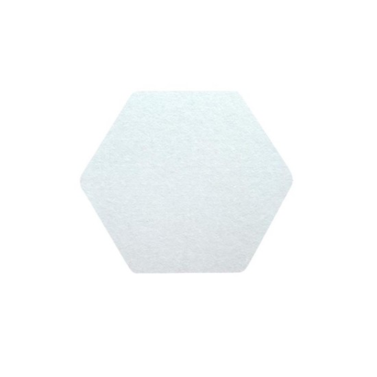 Audiodesigner ECOPLAN® Hexagon Ηχοαπορροφητικά Πάνελ 17,3 cm Λευκό (Σετ 4 Τεμαχίων)