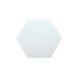 Audiodesigner ECOPLAN® Hexagon Ηχοαπορροφητικά Πάνελ 17,3 cm Λευκό (Σετ 4 Τεμαχίων)
