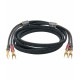 Oehlbach TRANSFORM DUAL-PLUG Καλώδιο Ηχείων με banana/cable plugs 2m (Τεμάχιο)