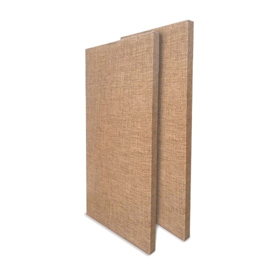 Audiodesigner Rect Ηχοαπορροφητικά Πάνελ 120x60x5cm Beige Dark (Ζεύγος)