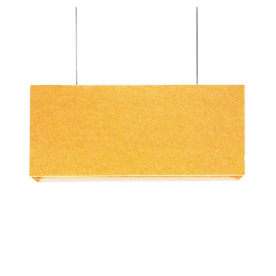 Audiodesigner Acoustic Baffle Lamp Ηχοαπορροφητικό Πάνελ Οροφής με Φωτισμό 120x30cm Κίτρινο (Τεμάχιο)