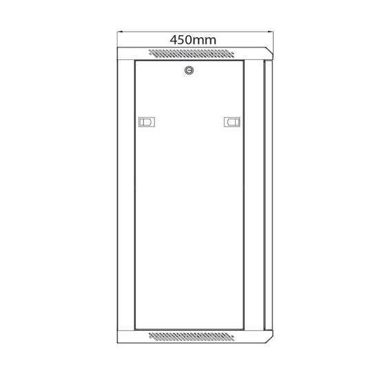 Adastra RC18U450 19" Rack Cabinet 18U x 450mm Deep (Τεμάχιο)