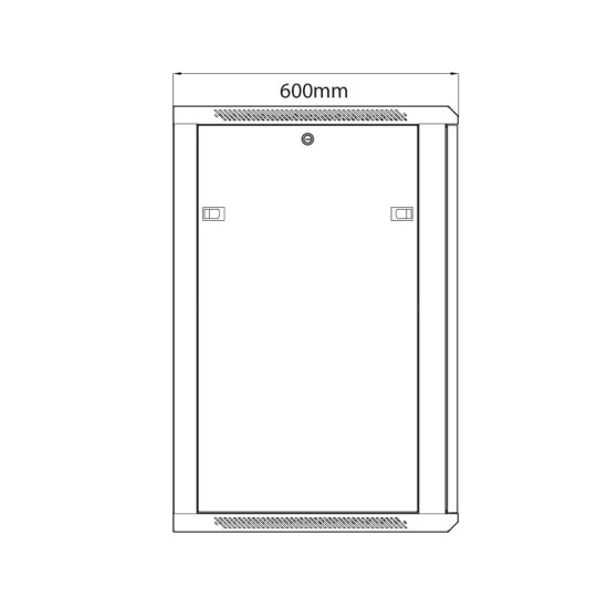 Adastra RC18U600 19" Rack Cabinet 18U x 600mm Deep (Τεμάχιο)