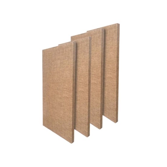 Audiodesigner Rect Ηχοαπορροφητικά Πάνελ 120x60x5cm Beige Dark (4 Τεμάχια)