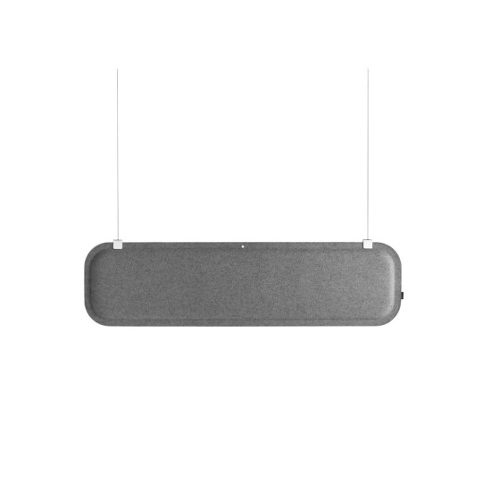 Audiodesigner JASPER Hanging Vertical Ηχοαπορροφητικό Πάνελ Οροφής 39x120x3,8 cm Light Grey (Τεμάχιο)