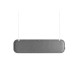 Audiodesigner JASPER Hanging Vertical Ηχοαπορροφητικό Πάνελ Οροφής 39x120x3,8 cm Light Grey (Τεμάχιο)