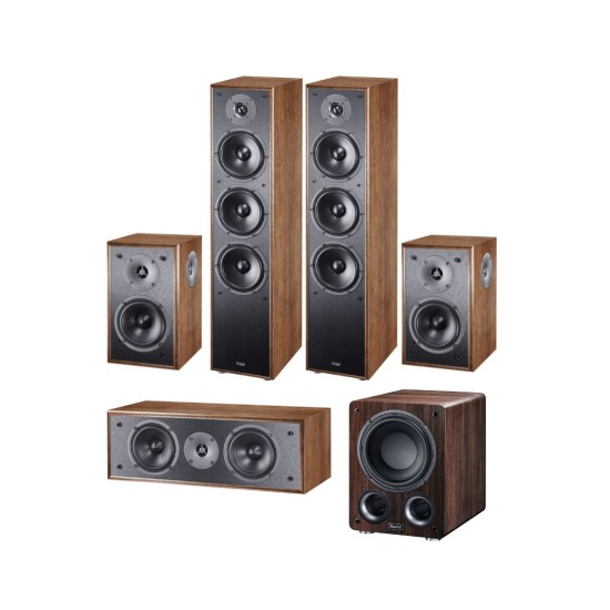 Magnat Home Cinema 5.1 S Line 1 Walnut (Σετ)