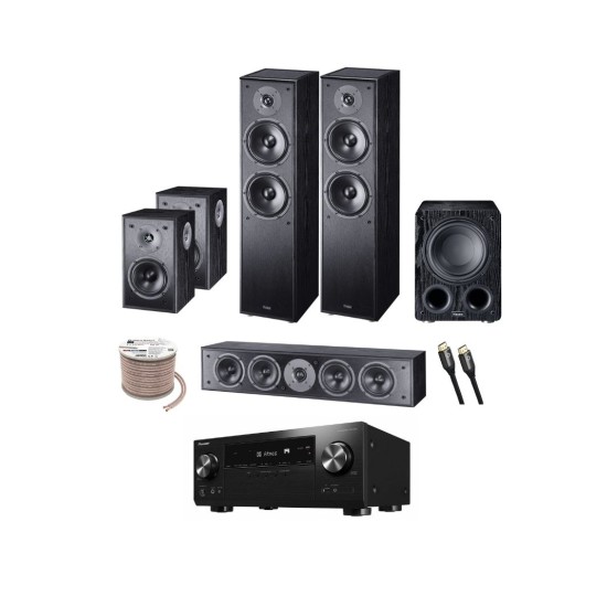 Πακέτο HCB1 PISLINE Home Cinema 7.1 Magnat S Line Dolby Atmos, Pioneer VSX-935 Ραδιοενισχυτή και Oehlbach Καλώδια (Σετ)