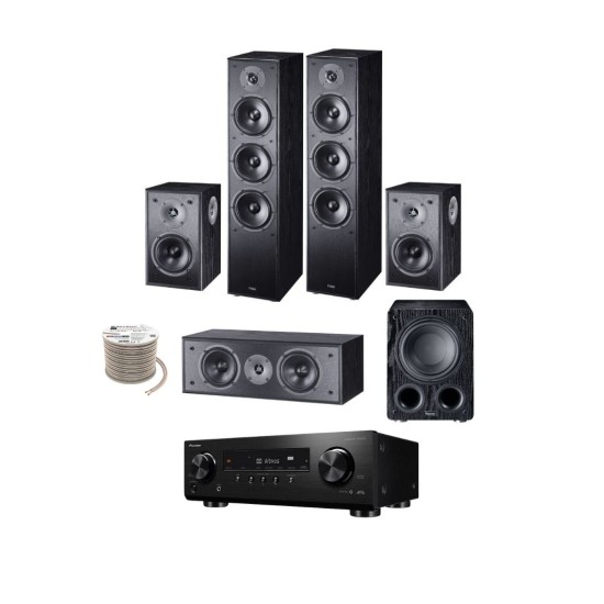 Πακέτο HCB2 PISLINE1 5.1 Home Cinema με Ηχεία Magnat S Line 5.1, Ραδιοενισχυτή Pioneer VSX-534D και Oehlbach Καλώδιo (Σετ)