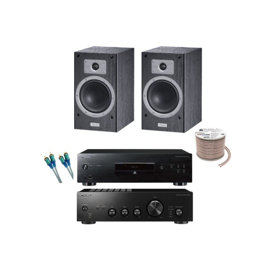 Πακέτο PIMA33 με CD Player PD-10AE, Ενισχυτή A-10AE, Ηχεία Tempus 33 και Καλώδια (Σετ)