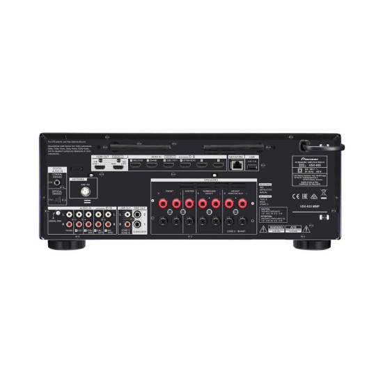 Pioneer VSX-935 Ραδιοενισχυτής Home Cinema 7.2 Καναλιών Network AV Receiver Silver (Τεμάχιο)