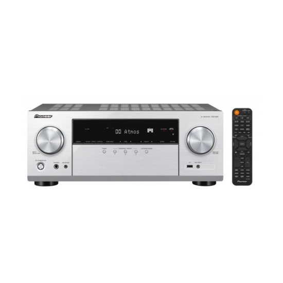 Pioneer VSX-935 Ραδιοενισχυτής Home Cinema 7.2 Καναλιών Network AV Receiver Silver (Τεμάχιο)