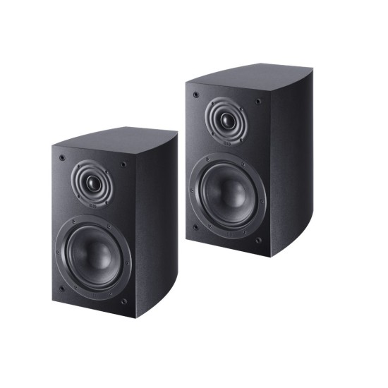 HECO Victa Elite 202 Black Ηχεία Βιβλιοθήκης 5'' 2-Way Bass Reflex 65W RMS (Ζεύγος)