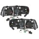 Φανάρια εμπρός Audi A3 (1996-2000) led - chrome , με λάμπες (Η1) - σετ 2τμχ.
