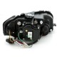 Φανάρια εμπρός Audi A3 (2003-2008) led Dayline - χρωμίου , με λάμπες (Η1) - σετ 2τμχ.