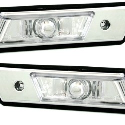 Φλας BMW E36 / E34 (1991-1999) - χρωμίου - σετ 2τμχ.