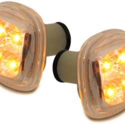 Led φλας Audi A3 / A4 / Skoda (1995-2000) - χρωμίου - σετ 2τμχ.