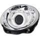 Φανάρια εμπρός Fiat 500 (2007-2015) led - chrome , με λάμπες (Η1) - σετ 2τμχ.