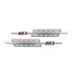 Led φλας BMW E46 / E60 / E90 M-look (2003-2008) - χρωμίου - σετ 2τμχ.