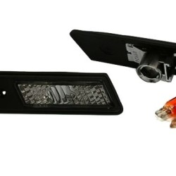Φλας BMW E36 / E34 / E32 (1991-1999) - μαύρο φιμέ - σετ 2τμχ.