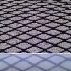 Μεταλλική σίτα μαύρη-100x20 cm. Μεταλλική σίτα μαύρη-100x20 cm.