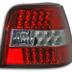 Πίσω φανάρια led για Vw Golf IV - κόκκινα με led φλας - σετ 2τμχ. Πίσω φανάρια led για Vw Golf IV - κόκκινα με led φλας - σετ 2τμχ.
