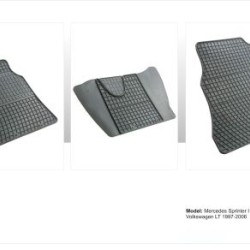 Λαστιχένια πατάκια Frogum για MERCEDES Sprinter (1996-2006) / VW LT (2000-2006) - 3τμχ. Λαστιχένια πατάκια Frogum για MERCEDES Sprinter (1996-2006) / VW LT (2000-2006) - 3τμχ.