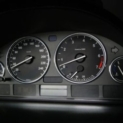 Δαχτυλίδια καντράν για BMW E38 / E39 / X5 E53 (1999-2007)  - χρωμίου Δαχτυλίδια καντράν για BMW E38 / E39 / X5 E53 (1999-2007)  - χρωμίου