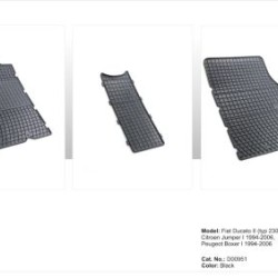 Λαστιχένια πατάκια Frogum για FIAT Ducato / PEUGEOT Boxer / CITROEN Jumper (1994-2007) - 3τμχ. Λαστιχένια πατάκια Frogum για FIAT Ducato / PEUGEOT Boxer / CITROEN Jumper (1994-2007) - 3τμχ.