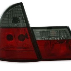 Πίσω φανάρια για BMW E46 Compact (1998-2005) -chrome ,μαύρα - σετ 2τμχ.