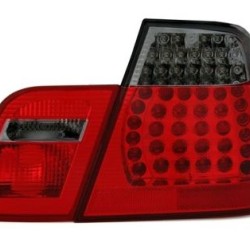 Πίσω φανάρια led για BMW E46 cabrio (1999-2007) - φιμέ φλας - σετ 2τμχ.