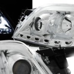 Φανάρια εμπρός led για Toyota Land Cruiser 150 (2009+) - chrome , με λάμπες (Η1) - σετ 2τμχ. Φανάρια εμπρός led για Toyota Land Cruiser 150 (2009+) - chrome , με λάμπες (Η1) - σετ 2τμχ.
