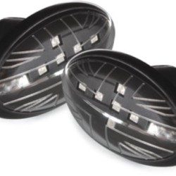 Led φλας για Mini Cooper (2001-2006) - μαύρο - σετ 2τμχ.